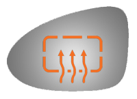 SIDE VIEW MIRROR HEATED